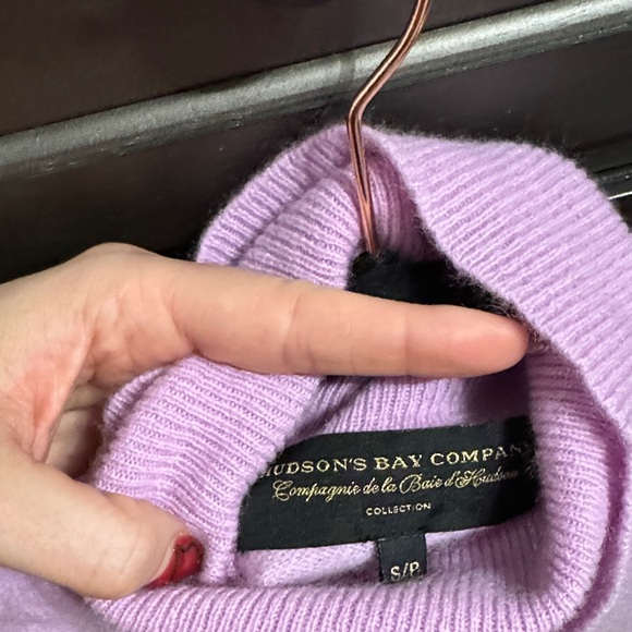 Lavender Turtleneck Sweater - Picture 2 of 3
